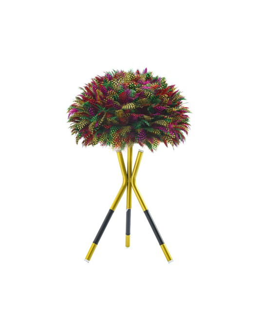 Nordic bedroom feather desk lamp, bedside lamp, creative and warm desk lamp, colorful small desk lamp, study room, internet famous bedside lamp