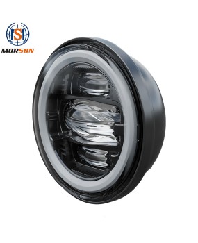 Suitable for 4.5-inch fog lights, Harley gliding modification, LED auxiliary lights, motorcycle electric vehicle lights, front fog lights