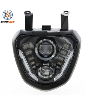 Suitable for Yamaha MT 07 FZ 07 motorcycle headlights LED headlights with daytime running lights