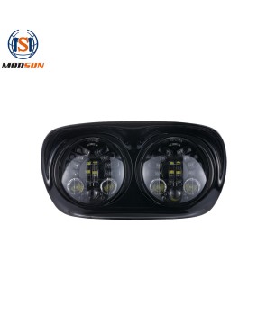 5.75-inch dual head LED headlights suitable for Harley Davidson modified daytime running dual lights