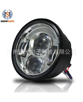 Suitable for Harley 5-inch headlights/Harley Fat Ba headlights/high and low beam multifunction driving lights