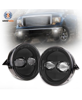 Chengguang LED front bumper fog light is suitable for Ford F150 fog light circular modification anti fog light cross-border supply