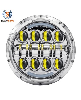 Suitable for 7-inch Wrangler headlights, LED headlights, Jeep car modification headlights, Harley motorcycle headlights