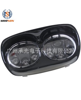 Suitable for 5.75-inch Harley Davidson dual light LED second-generation gliding series headlights