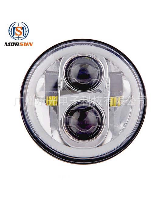 5.75-inch Harley Davidson LED headlights 40W Harley motorcycle modified angel eye high and low beam headlights