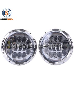 Suitable for JEEP Jeep 7-inch Wrangler headlights LED high and low beam lights JEEP off-road vehicle headlights factory direct sales