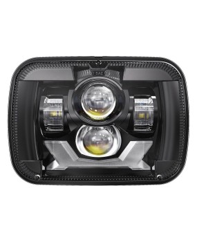 Cross border hot selling new 5X7 truck Wrangler car square light LED car light 7-inch square light