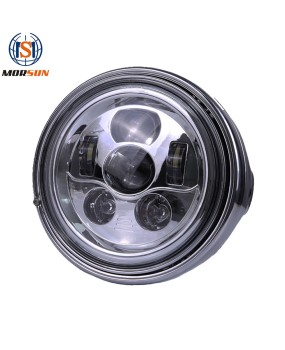 Factory direct sales of 7-inch Wrangler Harley headlights, LED headlights, Harley motorcycle modification lamp housing and lamp set