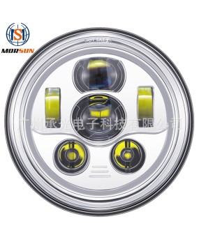 Factory direct sales of 7-inch Wrangler suitable for JEEP headlights, Harley motorcycle headlights, LED car modification headlights