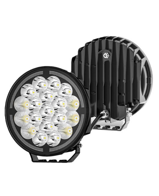 Manufacturer's new product, Ouka spotlight LED car work light, 9-inch circular truck, off-road vehicle driving lighting