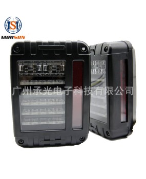 Suitable for JEEP Jeep Wrangler Edition tail light LED Wrangler tail light modification special LED rear tail light