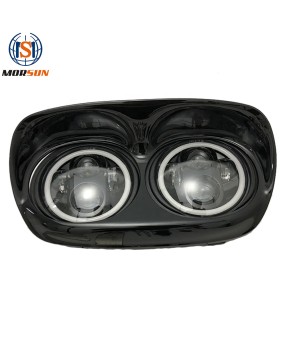 Suitable for 5.75-inch Harley Davidson dual light LED headlights, Harley Davidson highway gliding dual light headlights