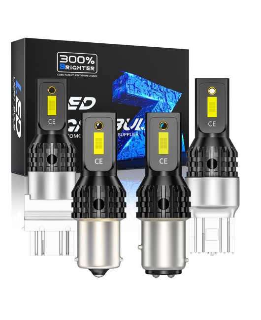 Cross border car LED bulb 3570 turn signal light 1156/1157/T20/T25 anti flicker decoding reverse light