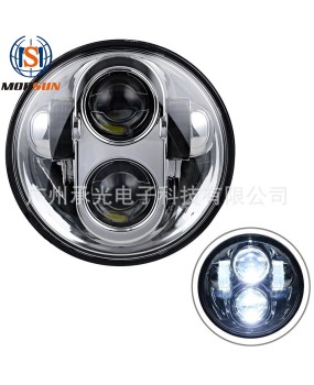 5.75-inch Harley headlights, motorcycle LED headlights, Harley headlights, 45W high and low beam headlights