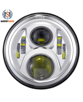 Suitable for Jeep 7-inch Wrangler headlights, LED headlights, second-generation Jeep Harley modified headlights