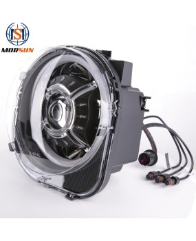 Suitable for Jeep Renegade headlight assembly LED headlights, new RGB multi-color car modification lights