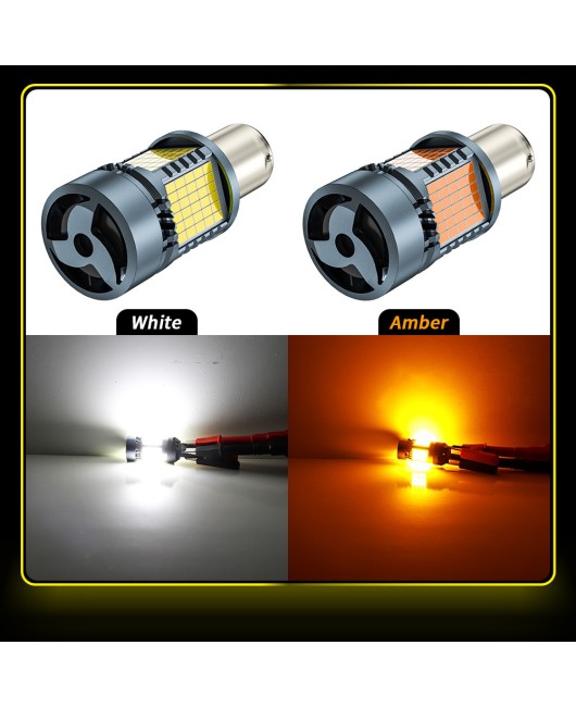 Cross border hot selling car LED turn signal decoding anti flicker high brightness 1156 2016 reversing driving light bulb