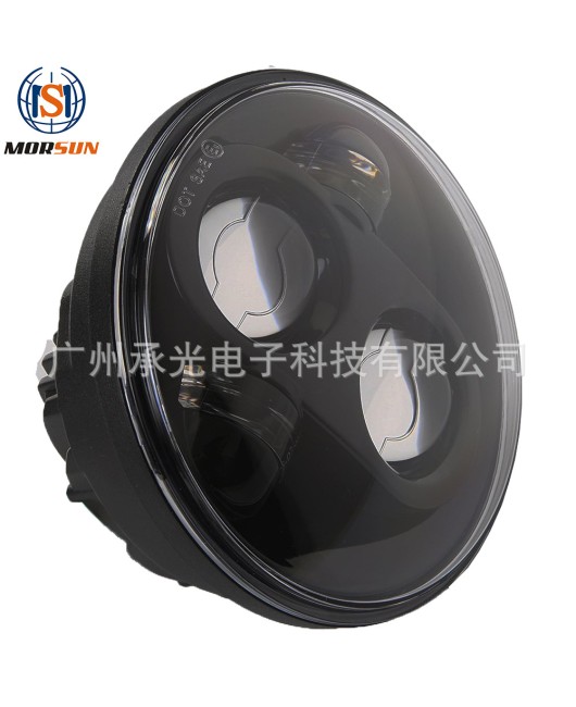 5.75-inch Harley headlights, motorcycle LED headlights, Harley headlights, 45W high and low beam headlights