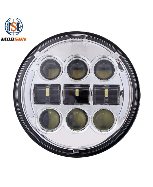 5.75-inch Harley Davidson LED headlights 45W Harley motorcycle modified dual color headlights factory direct sales