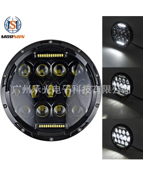 Suitable for JEEP Jeep Wrangler 7-inch LED headlights, Harley motorcycle modification front headlights, LED car headlights