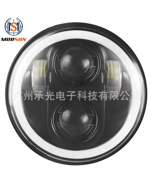 5.75-inch Harley front headlights LED headlights Harley motorcycle modification daytime running lights turn signal headlights