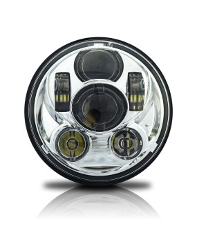 Suitable for 5.75-inch Harley LED headlights with 45W Harley Davidson high and low beam modification headlights