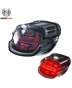 Source factory motorcycle LED taillights, motorcycle modified brake lights suitable for Harley gliding 883 1200