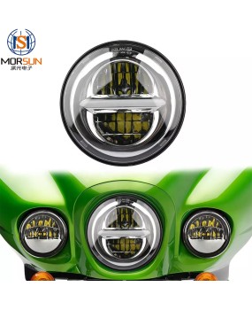 Suitable for 5.75-inch Harley daytime headlights, 30W Harley motorcycle modified LED headlights