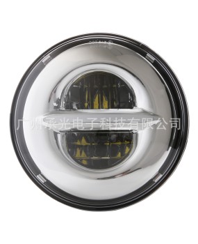 7-inch Wrangler headlights suitable for Jeep Harley headlights, Jeep Angel Eye off-road modification headlights