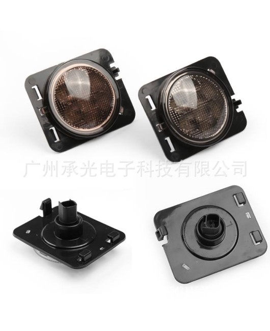 Suitable for Jeep Wrangler Wheel Eyebrow Lights, Jeep Wheel Eyebrow Turn Lights, Wrangler Modified LED Turn Lights