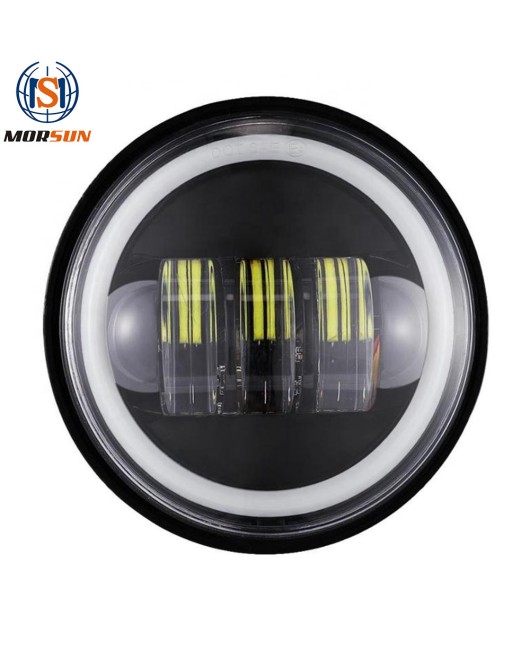 4.5 inch Harley fog light Harley motorcycle fog light with angel eye aperture LED 30W auxiliary light