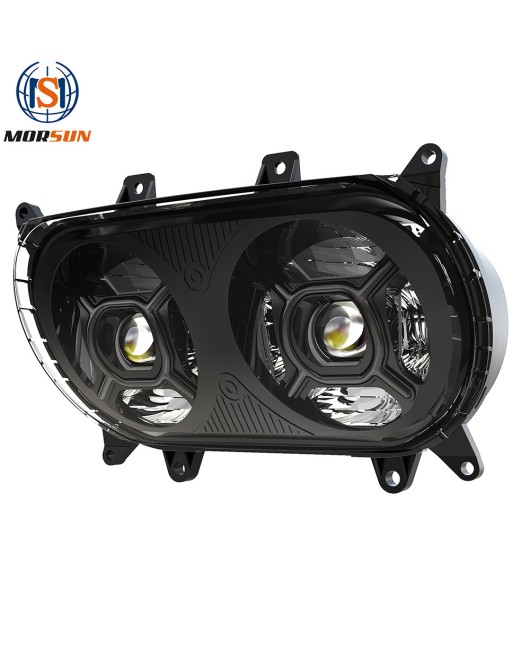 5.75-inch Harley dual head LED dual lights suitable for 2015+Harley Davidson glider modification