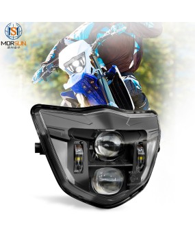 New electric motorcycle headlights with LED lights Yamaha WRF250/400/426/450 cross-border source