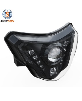 Suitable for BMW headlight assembly motorcycle modification. The headlights have passed the European E24 certification