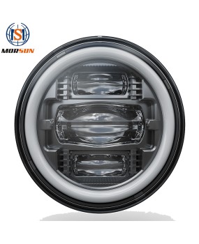 New LED300000 modified front fog light/off-road vehicle modified spotlight fog light 4.5-inch Harley motorcycle fog light