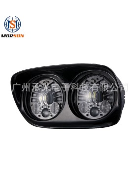 5.75-inch dual head LED headlights suitable for Harley Davidson modified daytime running dual lights