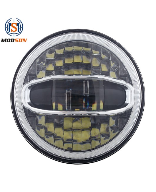 7-inch Harley motorcycle headlight motorcycle modification LED front headlight 2019 new high and low beam integrated light