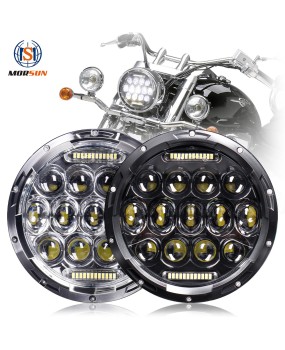 Chengguang 7-inch car LED headlights suitable for JEEP Wrangler Harley motorcycle modification headlights cross-border supply