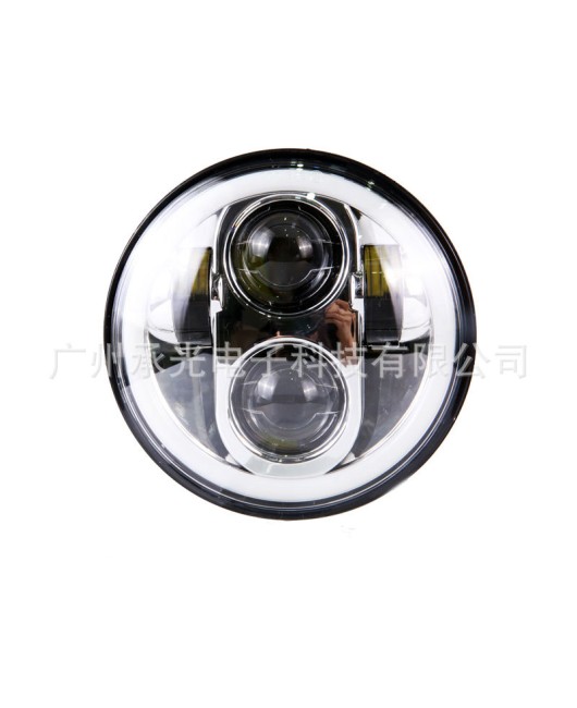 5.75-inch Harley front headlights LED headlights Harley motorcycle modification daytime running lights turn signal headlights