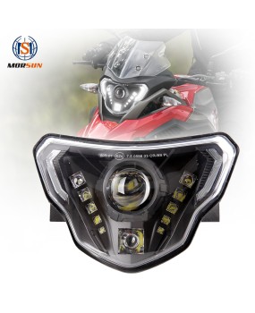 Motorcycle headlight LED headlight assembly suitable for BMW BMWG310R G310RS modification cross-border direct supply