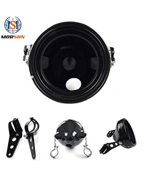 7-inch lamp housing, suitable for Jeep external installation, waterproof strap bracket, Harley modified lamp housing, does not include the lamp