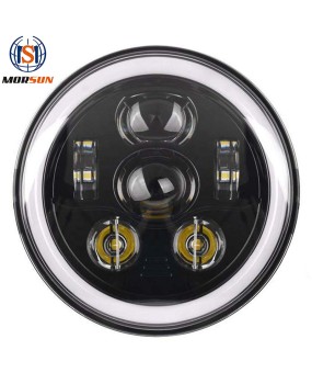 Suitable for Jeep 7-inch Wrangler headlights, LED headlights, Harley motorcycle modification, multifunctional headlights