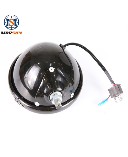 5.75-inch lamp shell Harley motorcycle lamp shell motorcycle modification front headlight lamp shell (excluding lamp)