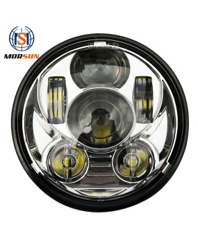 Suitable for 5.75-inch Harley LED headlights with 45W Harley Davidson high and low beam modification headlights