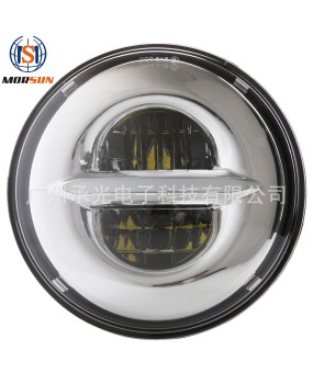 Factory direct sales of 5.75-inch Harley headlights, motorcycle modified headlights, Harley reflector cup daytime running lights, and headlights