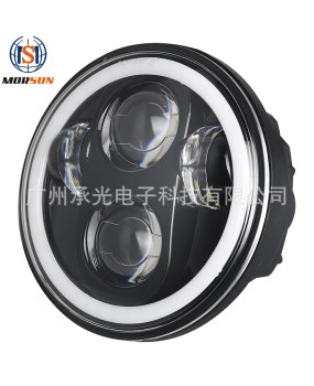 5.75-inch Harley front headlights LED headlights Harley motorcycle modification daytime running lights turn signal headlights