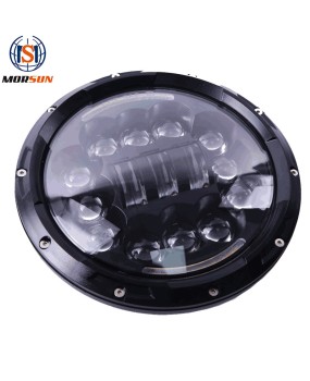 Suitable for 7-inch Jeep Wrangler headlights LED modification Harley headlights car high and low beam headlights