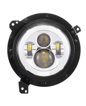 The LED Wrangler headlight set is suitable for the new 2018 Jeep Wrangler JL set with modified headlights