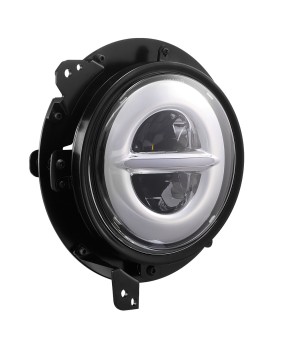 9-inch Wrangler headlights and 7-inch LED car headlights are compatible with the 2018 Jeep JEEP JL package