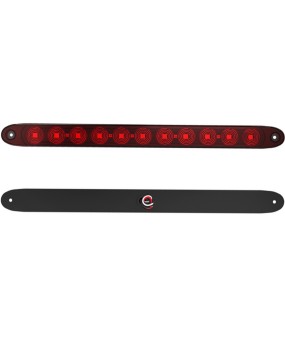 Foshan car lights 11LED long strip pickup truck trailer edge lights taillights red brake lights 12v high mounted brake lights